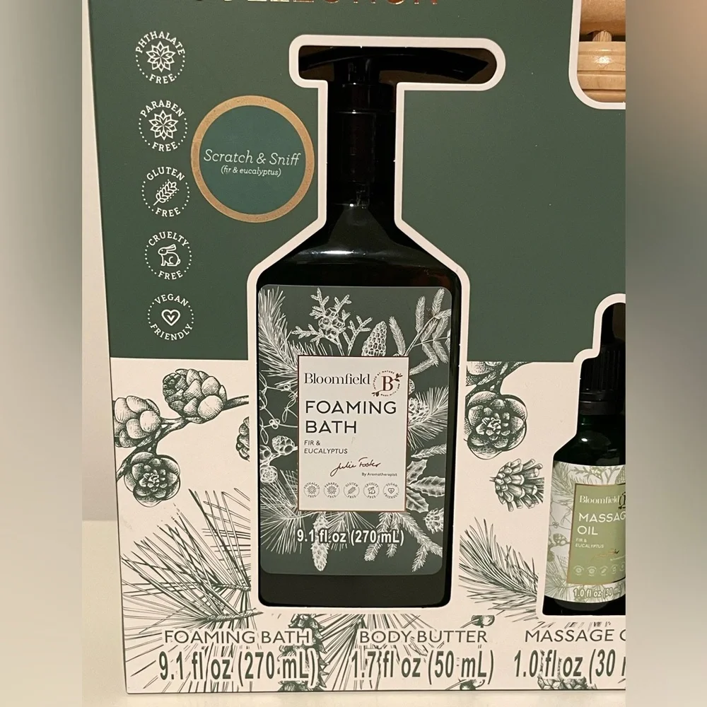 Bloomfield Fir & Eucalyptus 5-Piece Relaxing Body Collection Set - Picture 5 of 11